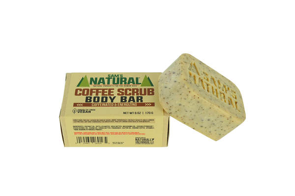 Coffee Scrub Body Bar - Sams Natural (6)